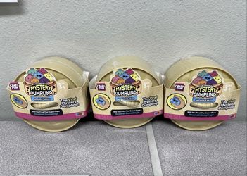 RMS Crazy Fun Mystery Dumpling Squishy: Seashell Edition Sealed Lot of 3 NEW