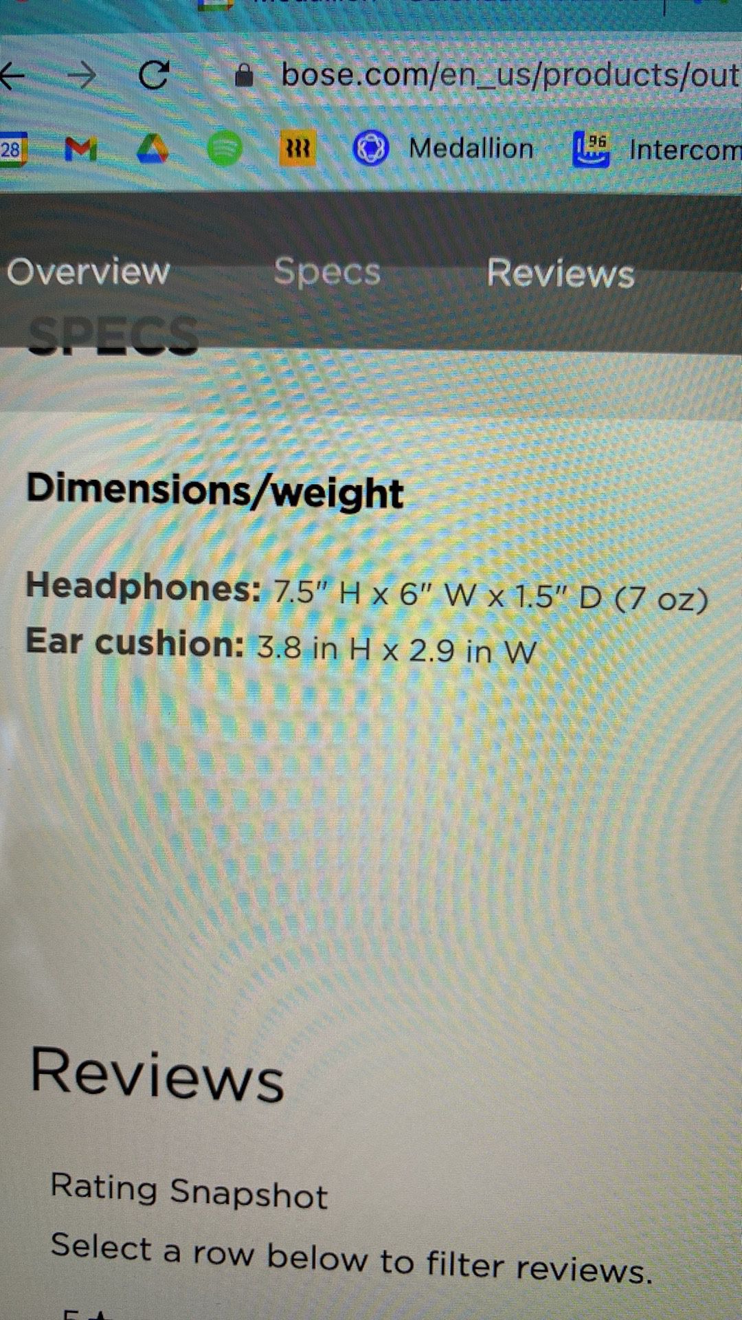 Bose Soundlink 2 Over Ear Headphones