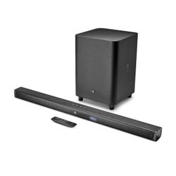  JBL Bar 3.1 - Channel 4K Ultra HD Soundbar with Wireless Subwoofer - Dolby Certified