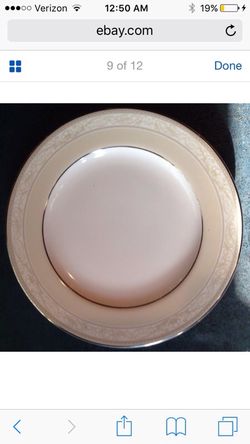 Noritake Manassa 4 piece fine China dishes