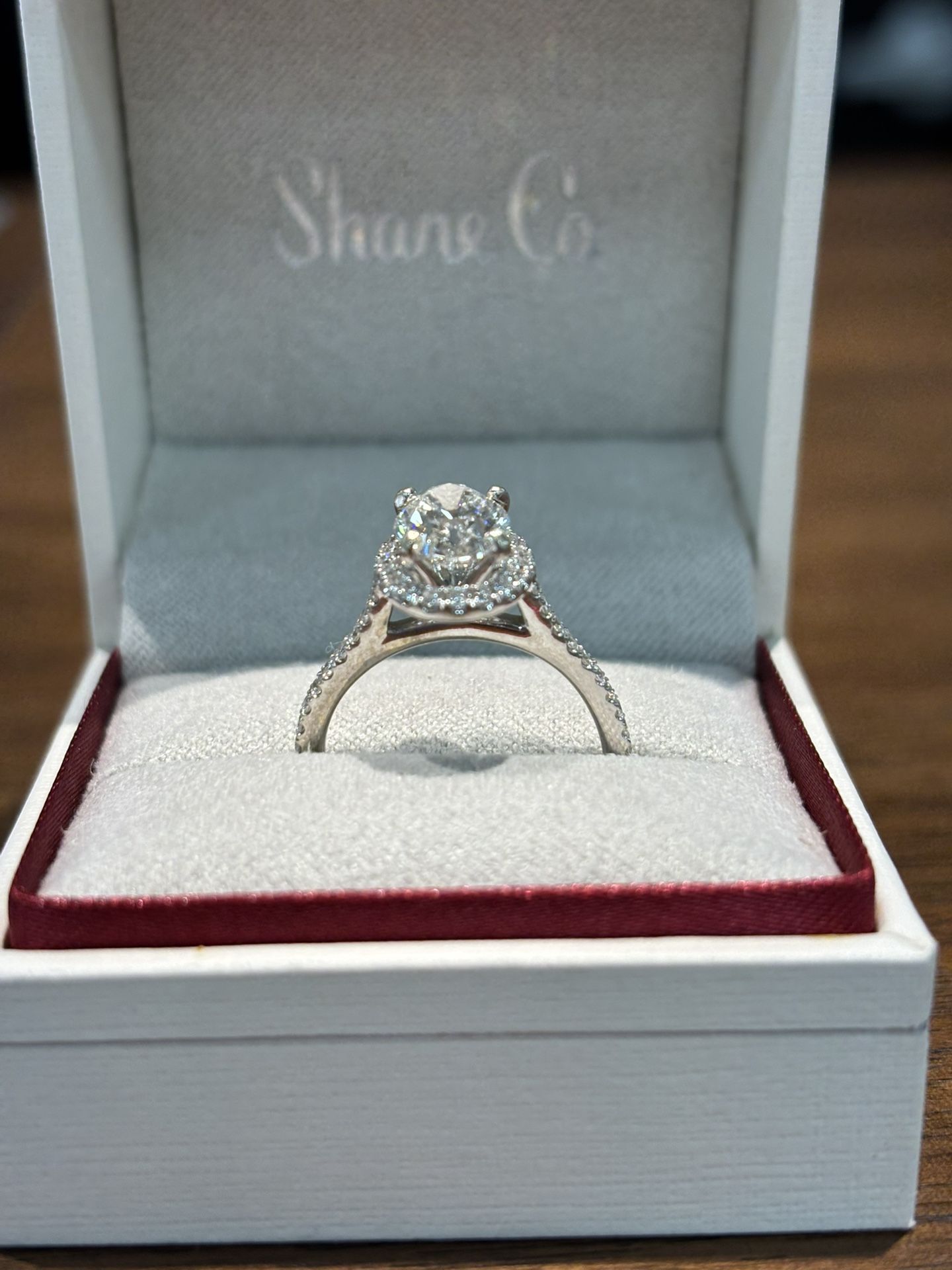 1.5 Ct Shane Co. Diamond Engagement Ring – Warranty & Certification Included