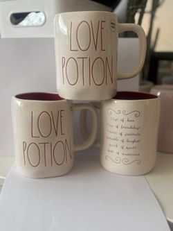Rae Dunn ‘Love Potion’ Double Sided Mug