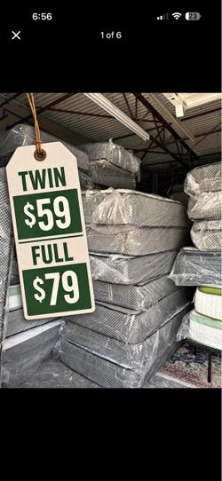 Twin and Full Mattresses $59