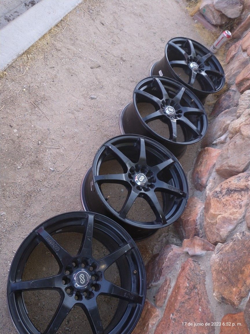 17x17.5 Enkei Performance Imola Wheels w/ Pirelli Winter Sottozero Serie II