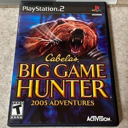 Cabela’s Big Game Hunter PS2