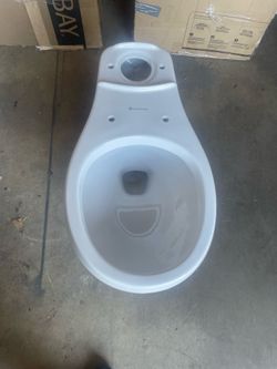 Glacier Bay 12 in. Rough In 2-Piece 1.28 GPF Single Flush Round Toilet in White, Seat Included
