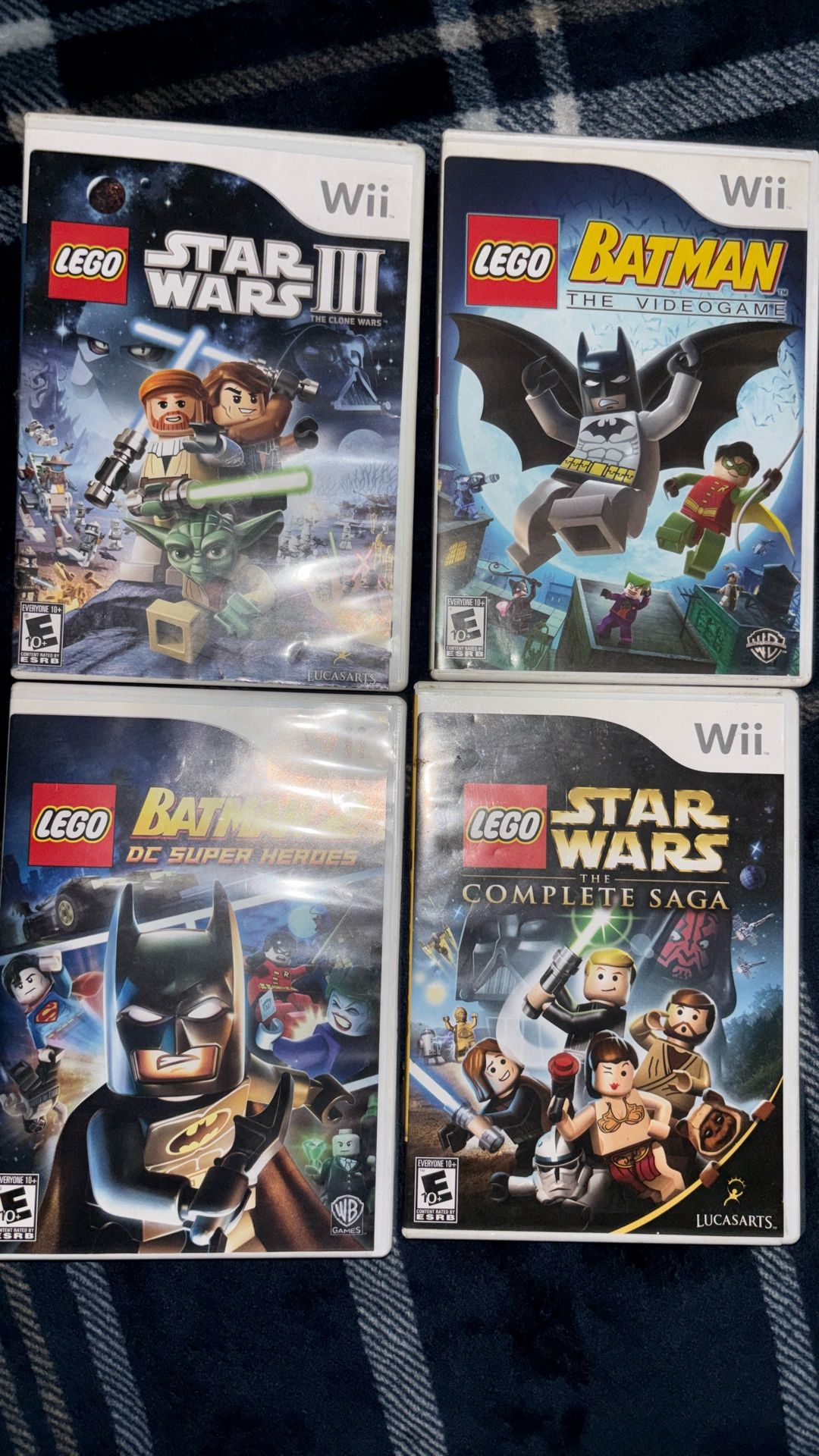 Lego Batman/Star Wars Wii Games