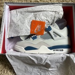 Military Blue Air Jordan 4s