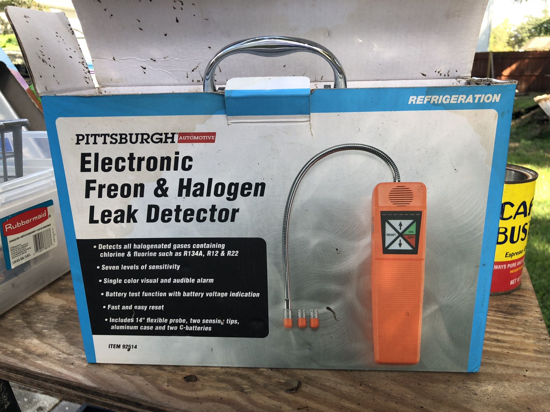 Pittsburgh Brand Halogen & Leak Detector New In box Harbor Freight