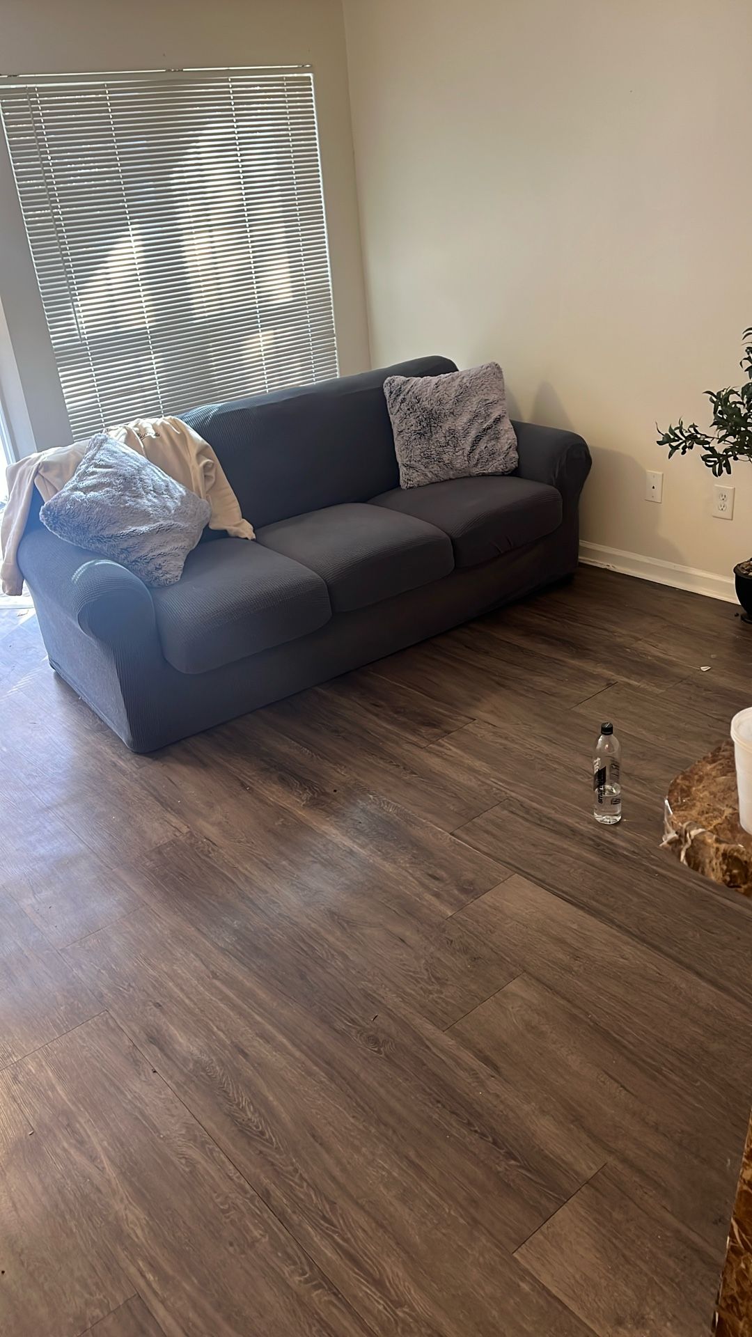 Sofa , Mirror , Small Entertainment Set