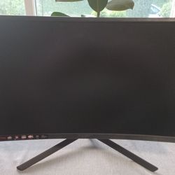 Sceptre 24-inch Monitor 1080p 180Hz, Curved Display, AMD FreeSync, 99% sRGB, Dual Connectivity 2 DP 2 HDMI