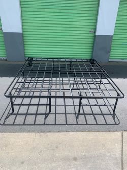 King size platform frame