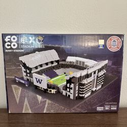 Washington Huskies Foco Stadium Series Lego Set
