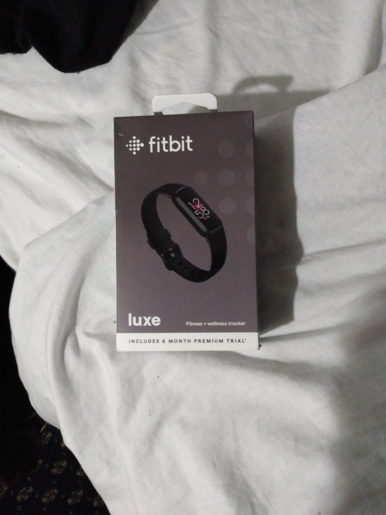 New black Fitbit Luxe still in the box never opened