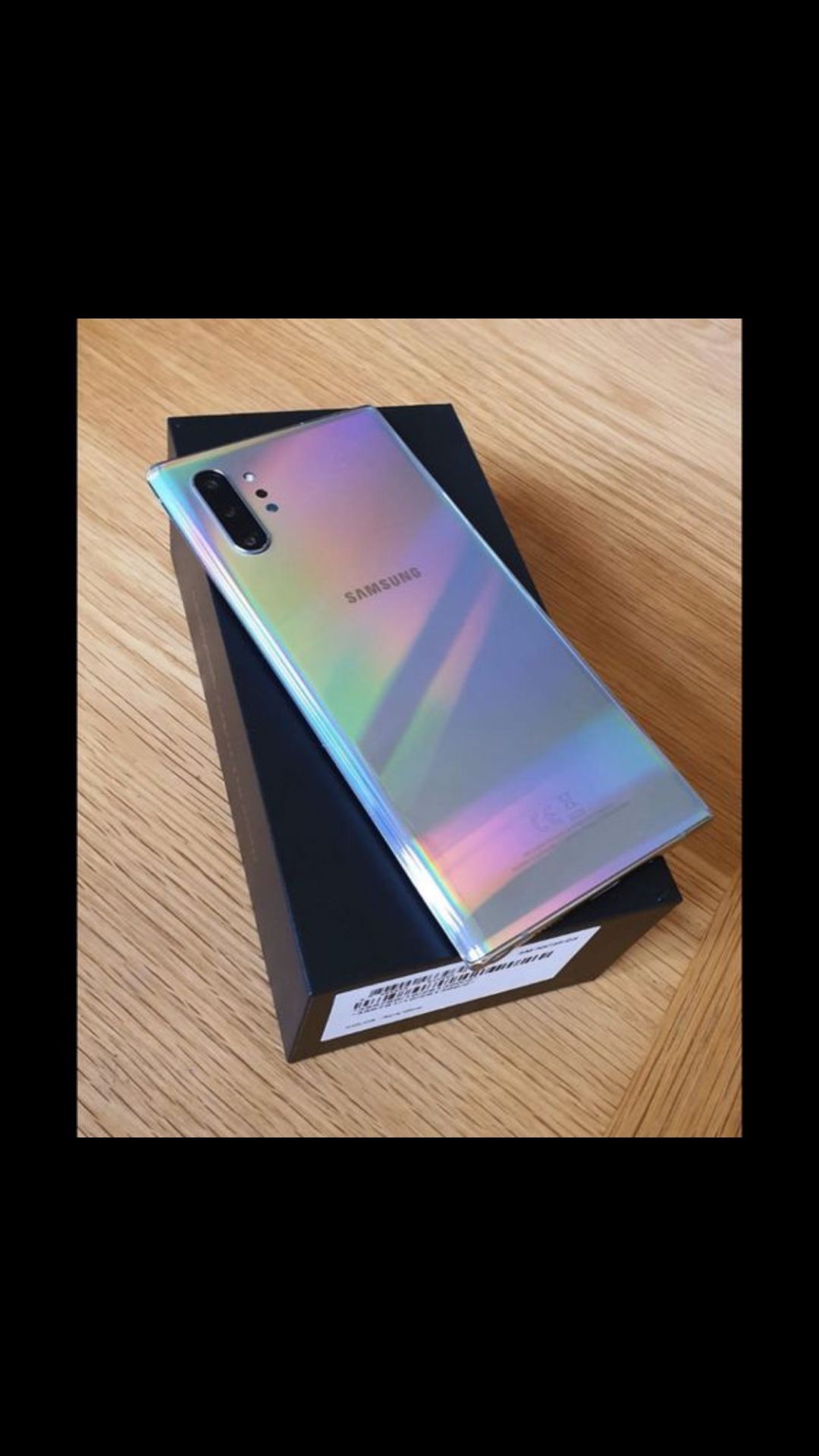 Note 10+ Aura glow Brand new sealed in box for T Mobile