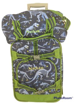 Pottery Barn Kids Mackenzie large rolling luggage 