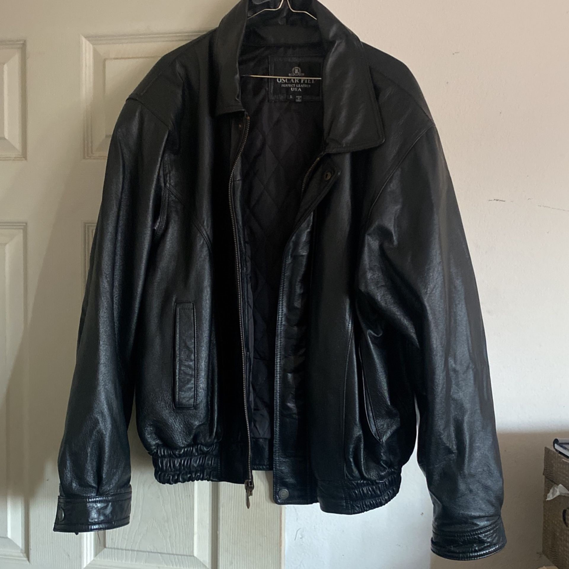 Men’s Leather Jacket Size