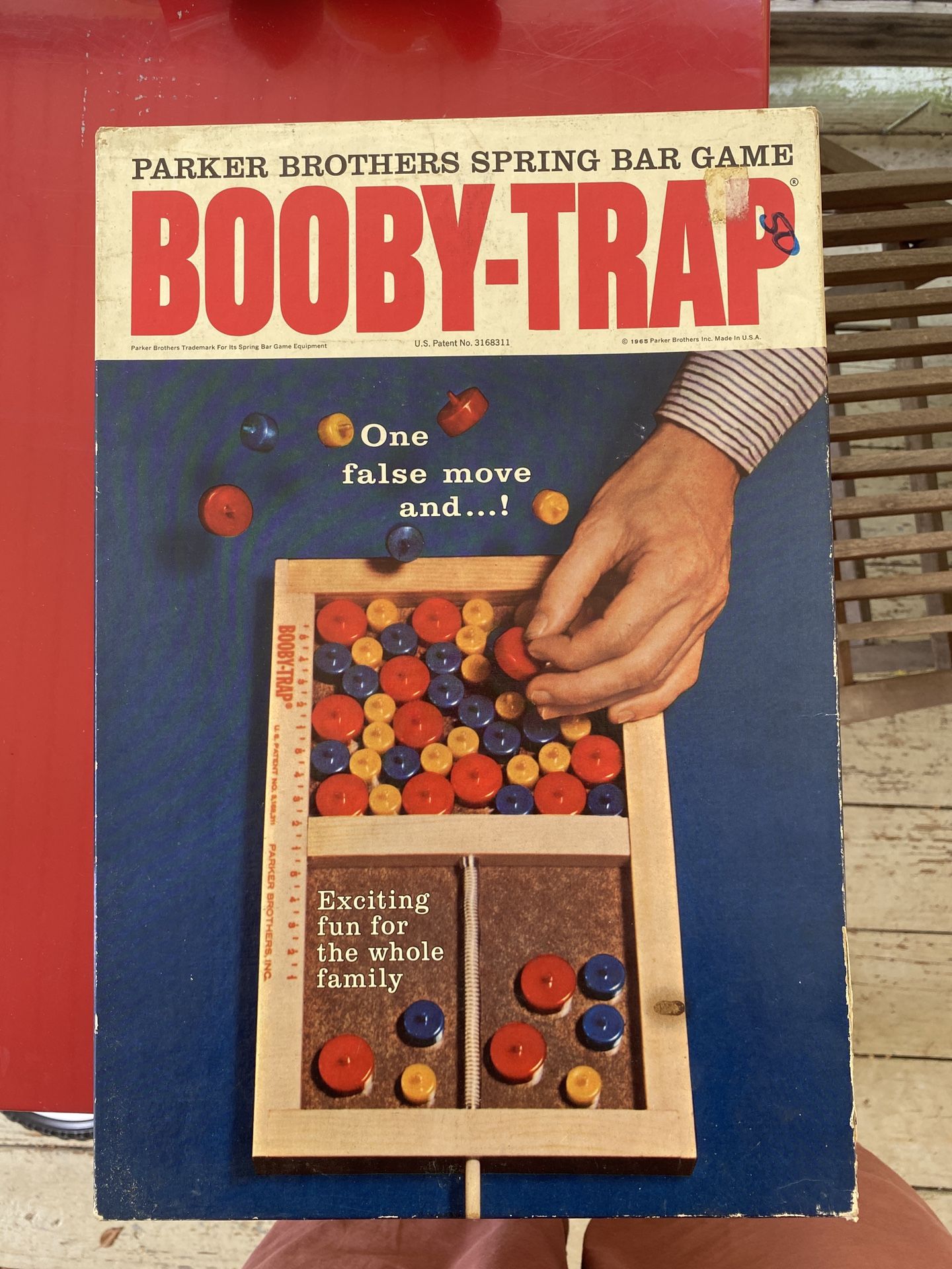 Vintage 1965 Parker Brothers Booby-Trap Game