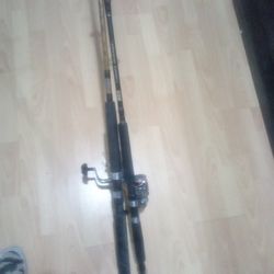 Two Fishing Rods With Reels