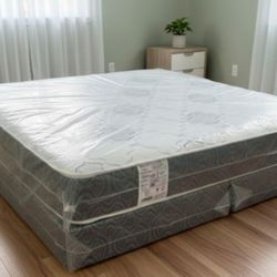 Queen Size Mattress Regular with Box Spring Set Colchones Nuevos Queen Size Bed 