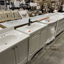 Assorted Vanities, 24 Inches To 60 Inches