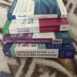 $100 Nursing Books OBO NCLEX 