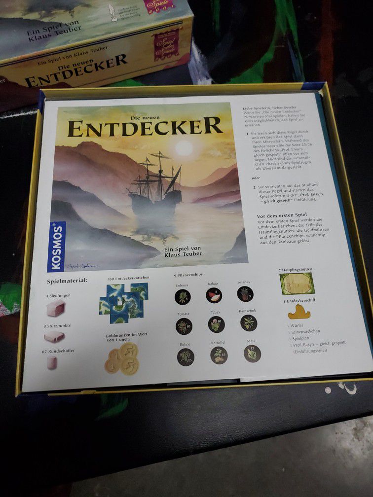 Entdecker, German Language.