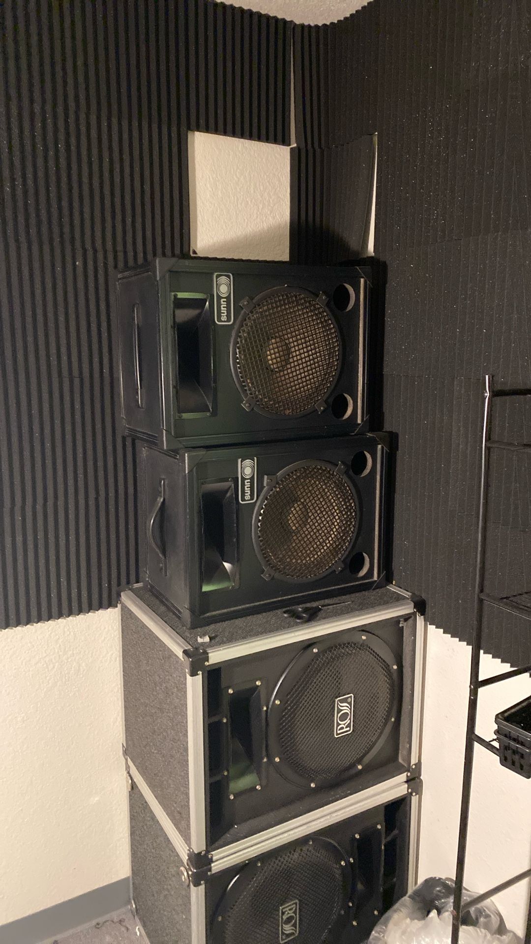Pa Speakers Sunn And Ross