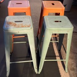Metal Bar Stools 