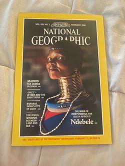 national geographic magazine vol 169 no 2 february 1986