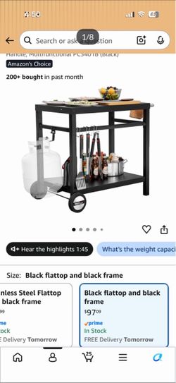 Outdoor Kitchen Bbq bar cart