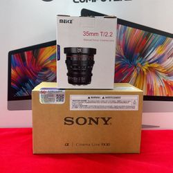 Sony Fx30 Cinema Line Camera With Mieke 35mm T/2.2 Cinema Line Lens Bundle 