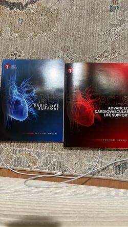 Acls bls American heart association books