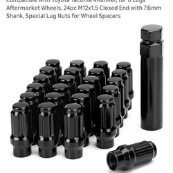 Dynofit 12mmx1.5 ET(Extended) 6 Spline Lug Nuts