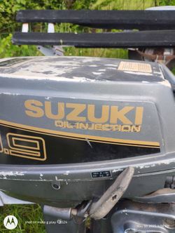 9.9 Suzuki Long Shaft Outboard Motor