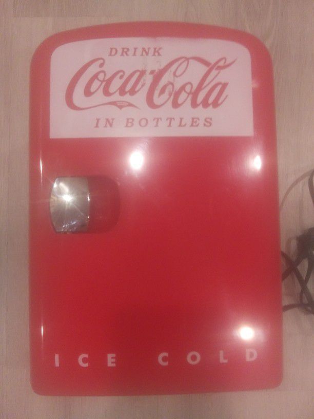Coca-Cola Mini Fridge Cooler