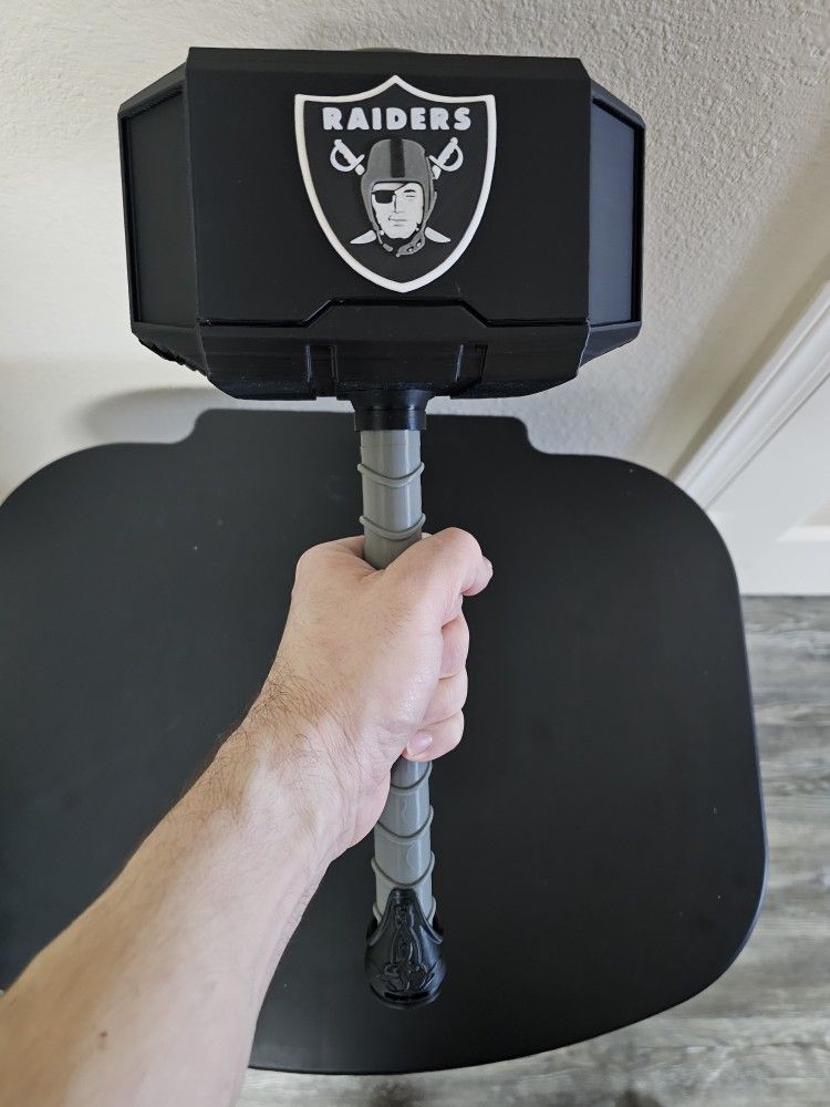 3d Printed Raiders hammer