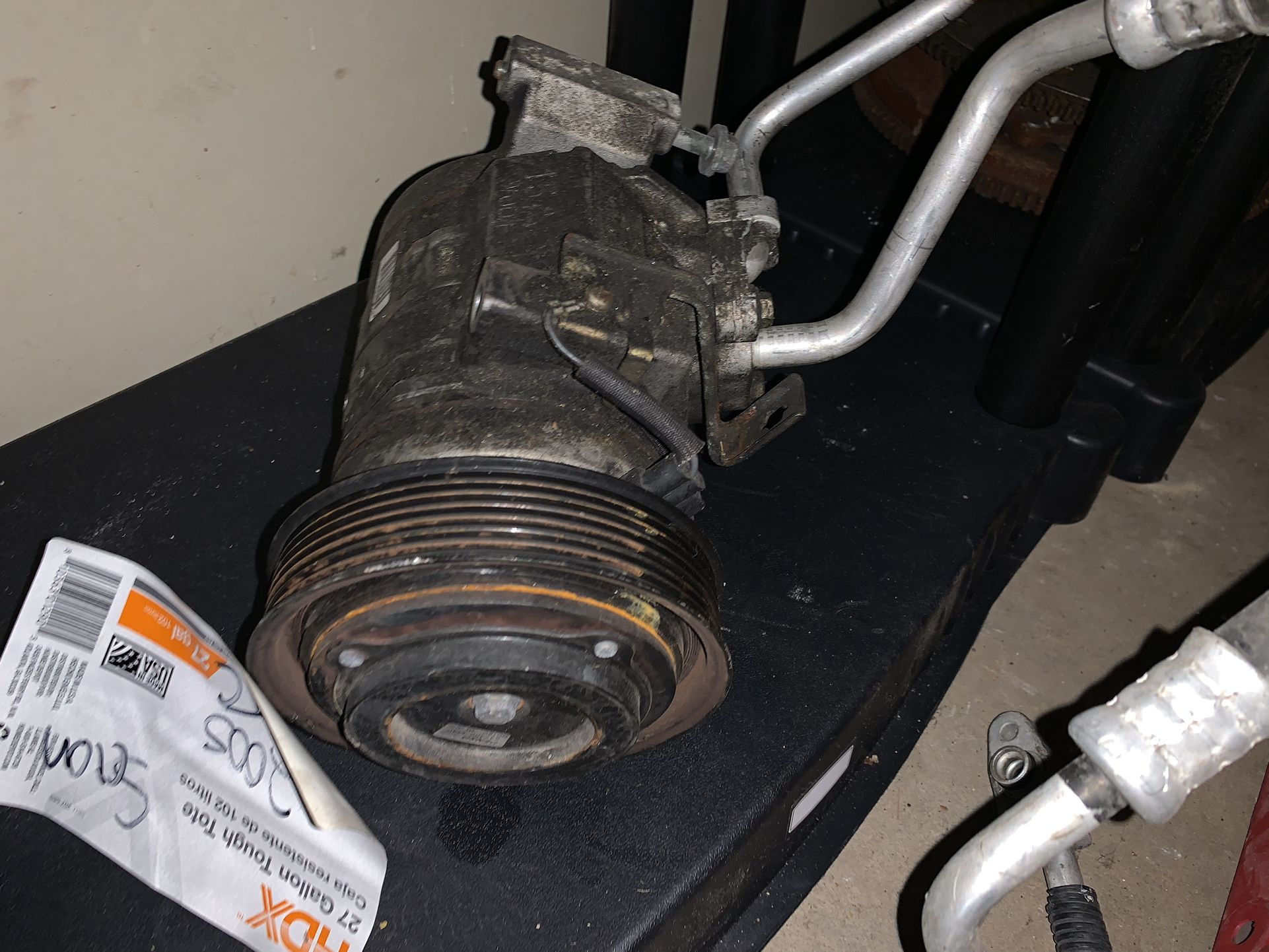 Used Ac Compressor 2006 Scion Tc