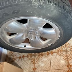 dodge ram rim and tire
