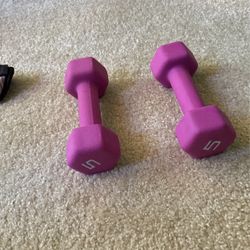 Ankle weights  And hand weights