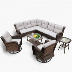 Brand New Patio Sofa With Patio Swivel Chairs Patio Rocking Chairs Swivel Chairs Brand New Patio Furniture Set Outdoor Furniture Brand New