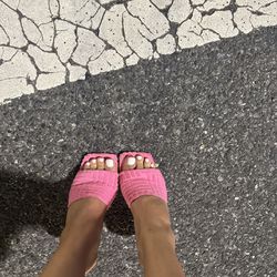 Pink Sandals 