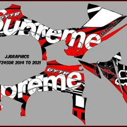 Yamaha YFZ450R  2014 To 2021 Graphic Kit 