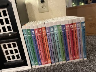 The Young Children's Encyclopedia*, a 16-volume educational series designed for young readers. 