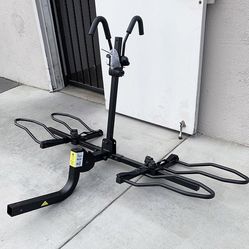 BRAND NEW $129 (KAC) 2-Bicycle Rack for Car, SUV, Hatchback Mount for 2” Anti-Wobble Hitch, Heavy Duty Bike Carrier 