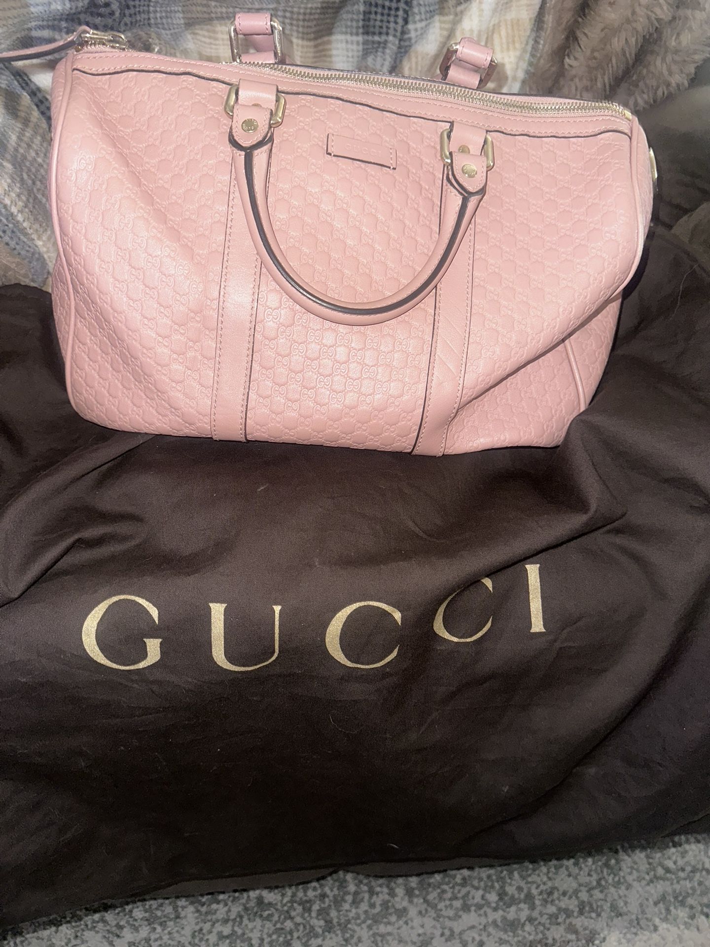 Baby Pink Mini Duffle (read Description)