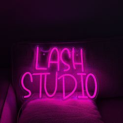 Lash Studio Sign (light Up)