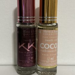 Kim Kardashian And Coco Chanel Perfume Oils