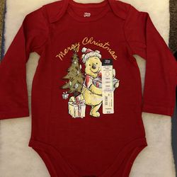 Brand new Winnie the Pooh Christmas onesie, size 18 months 