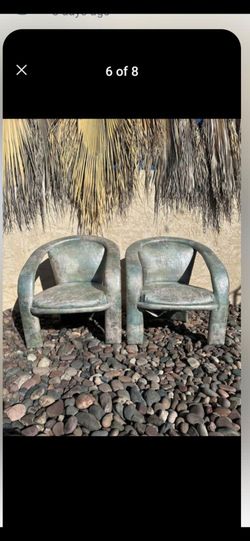 Pair Vintage Modern Lounge Chairs